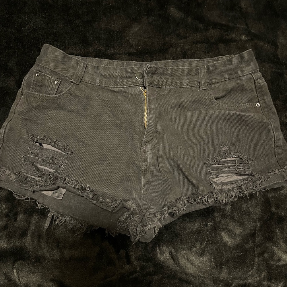 Shein Black Shorts Size XL